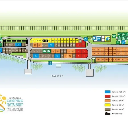 Levendula Naturista Kemping Campsite Balatonakali